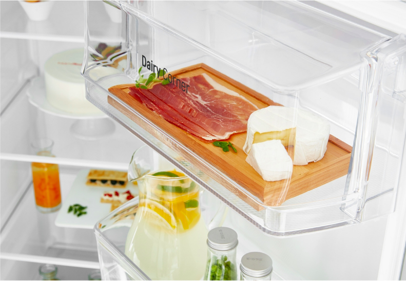 LG GCB247SLUV.APZQESA, 626L Platinum Silver Side by Side Refrigerator