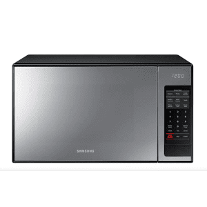 SAMSUNG ME0113M1 Solo Microwave Oven with Black Glass mirror, 32 L