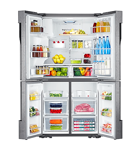 SAMSUNG RF858QALAXW 765L with Triple Cooling French Door Refrigerator RF858QALAXW DEMO FRIDGE - Image 3