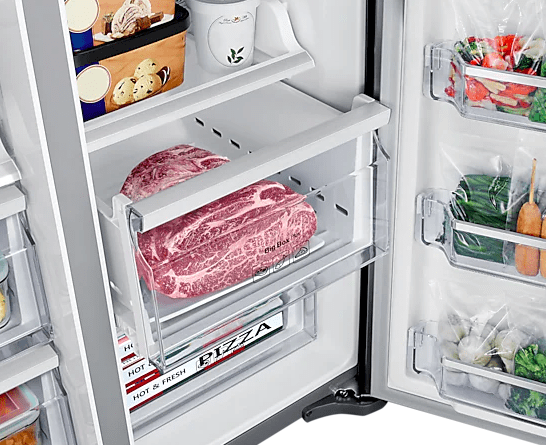 SAMSUNG RF858QALAXW 765L with Triple Cooling French Door Refrigerator RF858QALAXW DEMO FRIDGE - Image 10