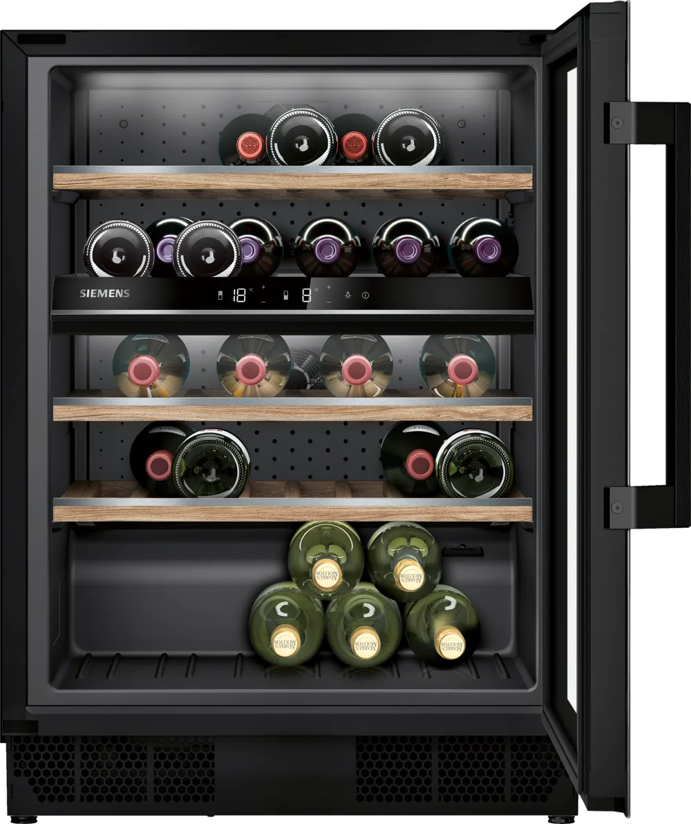 Siemens KU21WAHG0 iQ500 Built-in wine cooler 81.8 x 59.8 cm KU21WAHG0