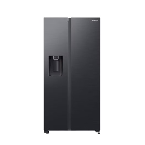 Samsung 617L Gentle Black Side by Side Fridge Freezer – RS64DG53R3B1FA