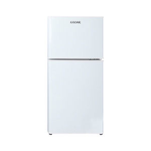 Goldair 120L White Upright Freezer and Bottom Fridge – GDD-120